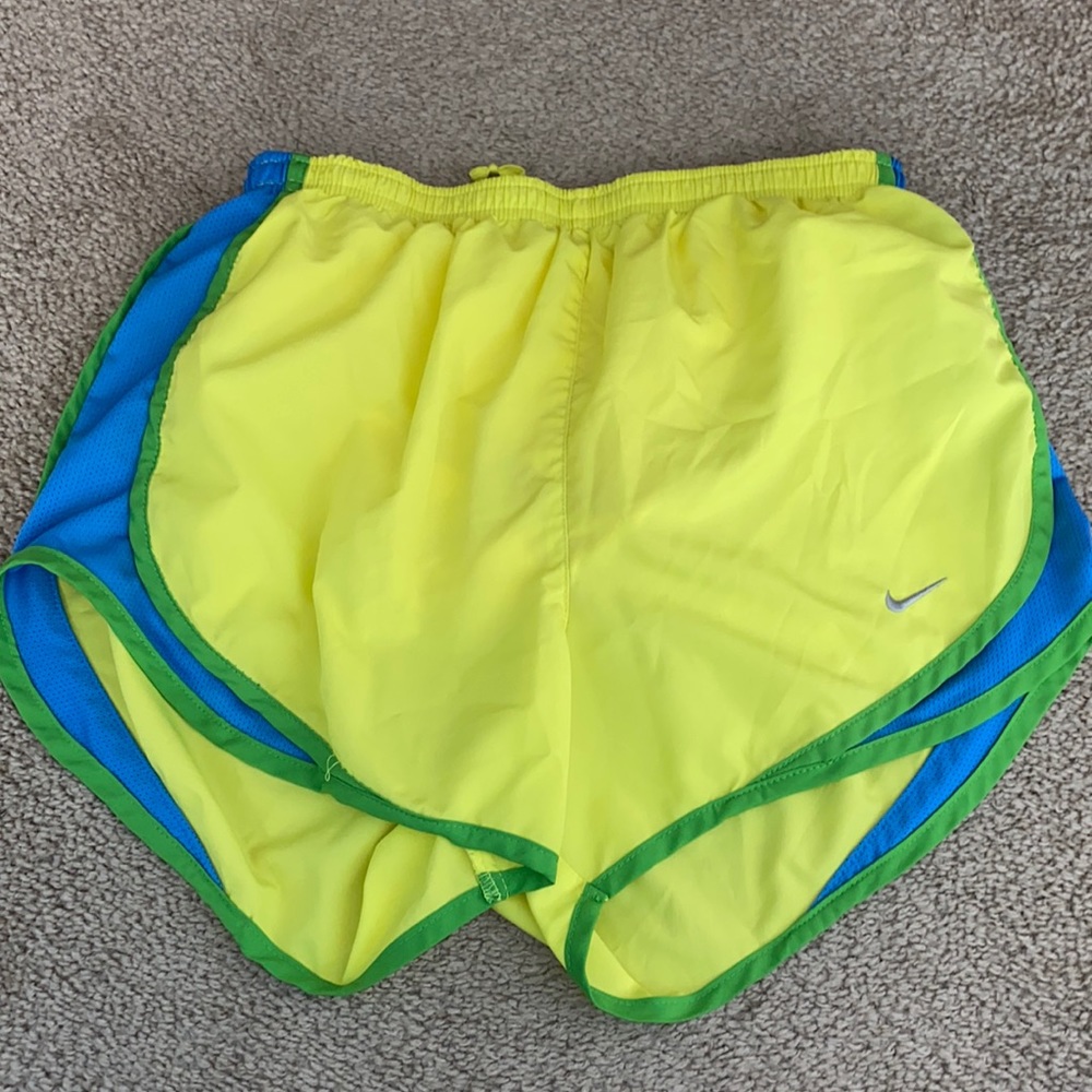 Yellow Nike Shorts
